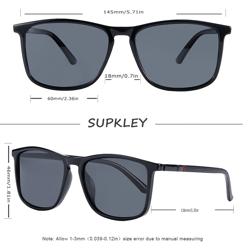 SUPKLEY Sports Polarized Sunglasses For Men Women 
Sun Glasses with UV A&B Protection Comfort Eyewear Accessory